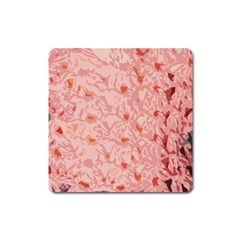 Pink Crochet Square Magnet by snowwhitegirl