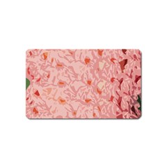 Pink Crochet Magnet (name Card) by snowwhitegirl