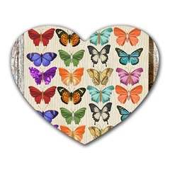 Butterfly 1126264 1920 Heart Mousepads by vintage2030