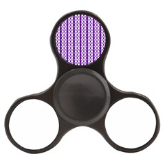Circles Lines Purple White Modern Design Finger Spinner by BrightVibesDesign