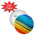 RAINBOW 1.75  Buttons (100 pack)  Front