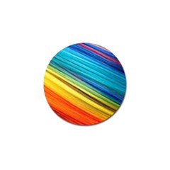 Rainbow Golf Ball Marker by NSGLOBALDESIGNS2