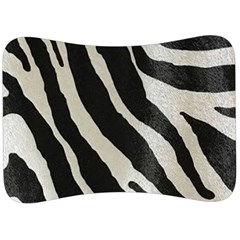 Zebra Print Velour Seat Head Rest Cushion by NSGLOBALDESIGNS2