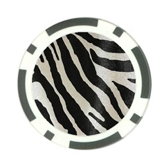 Zebra 2 Print Poker Chip Card Guard (10 Pack) by NSGLOBALDESIGNS2