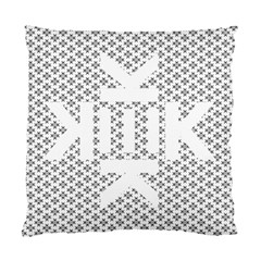Logo Kek Pattern Black And White Kekistan Standard Cushion Case (one Side) by snek