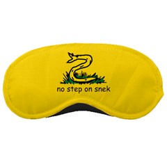 No Step On Snek Gadsden Flag Meme Parody Sleeping Masks by snek