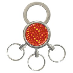 Star Stars Pattern Design 3-ring Key Chains by Simbadda