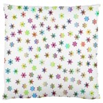 Snowflakes Snow Winter Ice Cold Standard Flano Cushion Case (Two Sides) Front