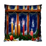 Christmas Lighting Candles Standard Cushion Case (One Side) Front