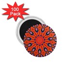 Art Abstract Background Pattern 1.75  Magnets (100 pack)  Front