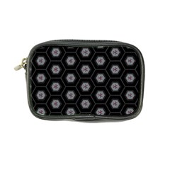 Geometric Pattern - Black Coin Purse by WensdaiAmbrose