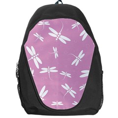 Dragonflies Pattern Backpack Bag by Valentinaart