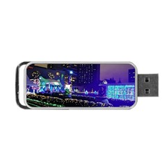 Columbus Commons Portable Usb Flash (one Side) by Riverwoman