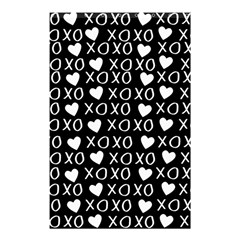 Xo Valentines Day Pattern Shower Curtain 48  X 72  (small)  by Valentinaart
