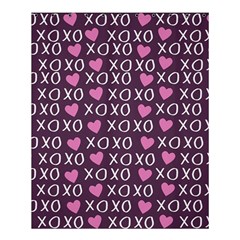 Xo Valentines Day Pattern Shower Curtain 60  X 72  (medium)  by Valentinaart