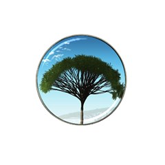 Tree And Blue Sky Hat Clip Ball Marker (4 Pack) by LoolyElzayat