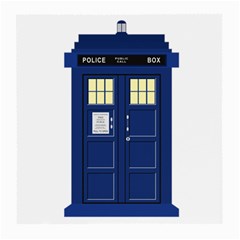 Tardis Doctor Who Time Travel Medium Glasses Cloth (2-side) by Wegoenart