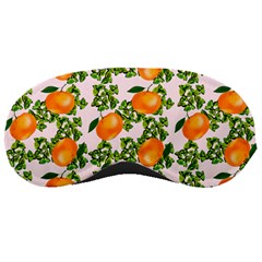 Citrus Tropical Orange Pink Sleeping Masks by snowwhitegirl