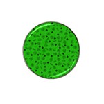 St Patricks day pattern Hat Clip Ball Marker (4 pack) Front