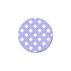 Textile Cross Seamless Pattern Golf Ball Marker by Pakrebo
