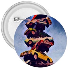 Pretty Colors Cars 3  Buttons by StarvingArtisan