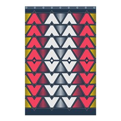 Background Colorful Geometric Unique Shower Curtain 48  X 72  (small)  by HermanTelo