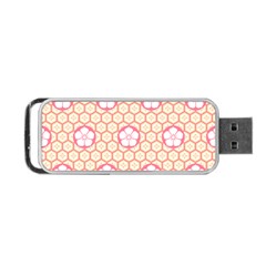 Floral Design Seamless Wallpaper Portable Usb Flash (two Sides) by HermanTelo