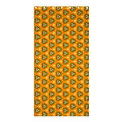 Pattern Halloween Pumpkin Color Leaf Shower Curtain 36  X 72  (stall)  by HermanTelo