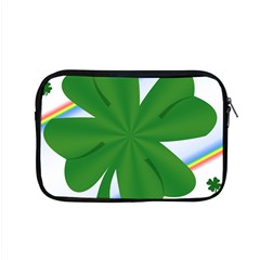 Shamrock Clover Saint Patrick Leaves Apple Macbook Pro 15  Zipper Case by HermanTelo