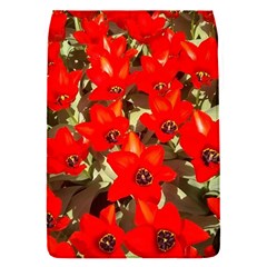 Columbus Commons Red Tulips Removable Flap Cover (s) by Riverwoman