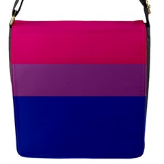 Bisexual Pride Flag Bi Lgbtq Flag Flap Closure Messenger Bag (s) by lgbtnation