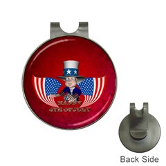 Happy 4th Of July Hat Clips With Golf Markers by FantasyWorld7