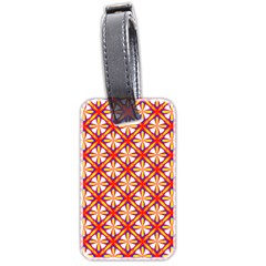 Hexagon Polygon Colorful Prismatic Luggage Tag (two Sides) by HermanTelo