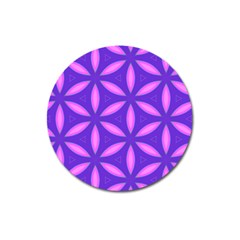 Purple Magnet 3  (round) by HermanTelo