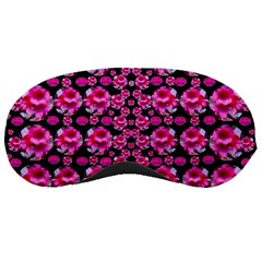 Floral To Be Happy Of In Soul And Mind Decorative Sleeping Mask by pepitasart