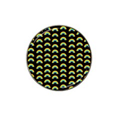 Pride Rainbow Flag Pattern Hat Clip Ball Marker by Valentinaart