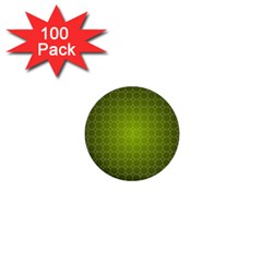 Hexagon Background Plaid 1  Mini Buttons (100 Pack)  by Mariart