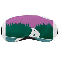 National Forest Scenic Byway Highway Marker Sleeping Mask by abbeyz71