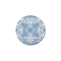 Boho Pattern Style Graphic Vector Golf Ball Marker by Sobalvarro