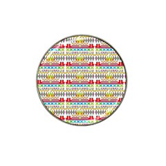 Christmas Digital Paper Hat Clip Ball Marker (10 Pack) by Vaneshart