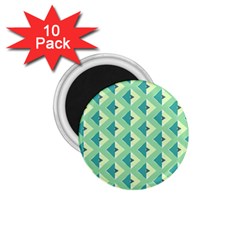 Background Chevron Green 1 75  Magnets (10 Pack)  by HermanTelo