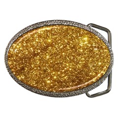 Gold Glitters Metallic Finish Party Texture Background Faux Shine Pattern Belt Buckles by genx