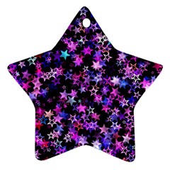 Christmas Paper Star Texture Ornament (star) by Vaneshart