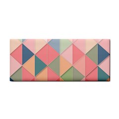 Background Geometric Triangle Hand Towel by Sapixe