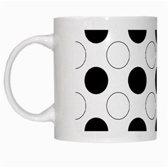 Background Dot Pattern White Mugs by HermanTelo