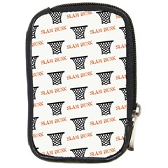 Slam Dunk Baskelball Baskets Compact Camera Leather Case by mccallacoulturesports