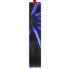 Light Effect Blue Bright Design Large Book Marks by HermanTelo