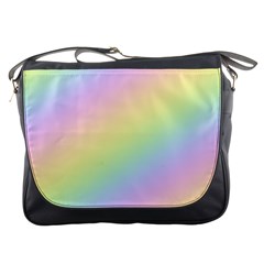 Pastel Goth Rainbow  Messenger Bag by thethiiird