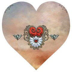 Wonderful Elegant Heart Wooden Puzzle Heart by FantasyWorld7