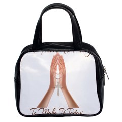 Panther World Limited Edition Prayer  Classic Handbag (two Sides) by Pantherworld143